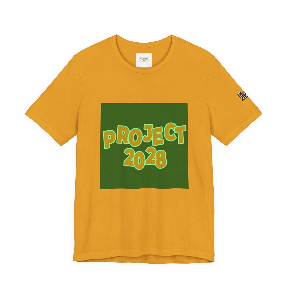 Project 2028 Tee — "Democracy Isn’t Automatic" Political Campaign T‑Shirt  - Make a Statement Without Saying a Word!