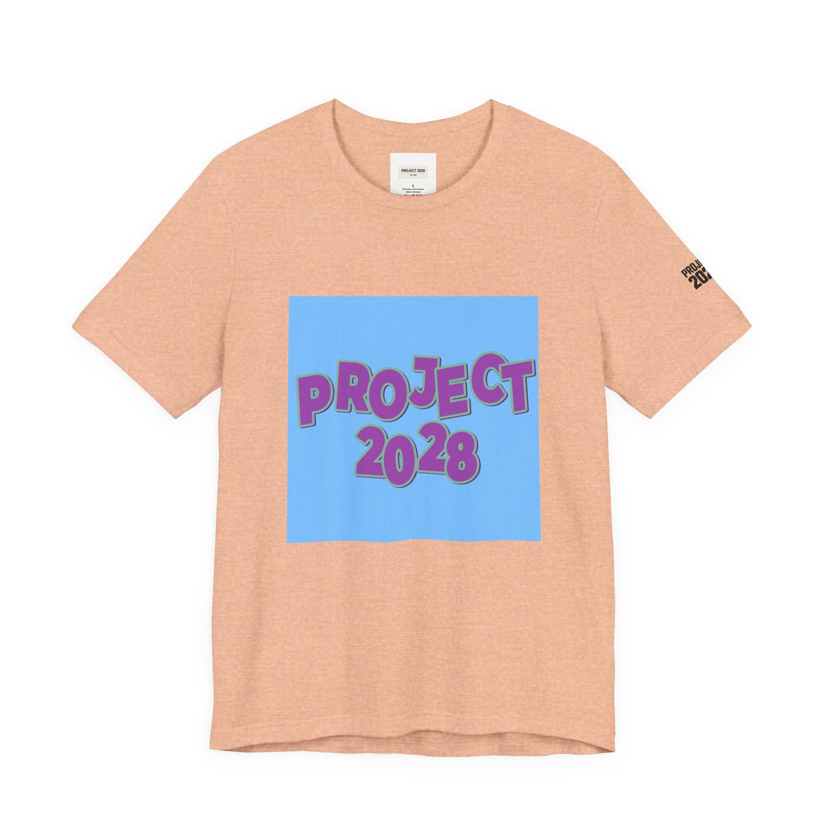Project 2028 Tee — 'Democracy Isn’t Automatic' Political Campaign T‑Shirt - Make a Statement Without Saying a Word!