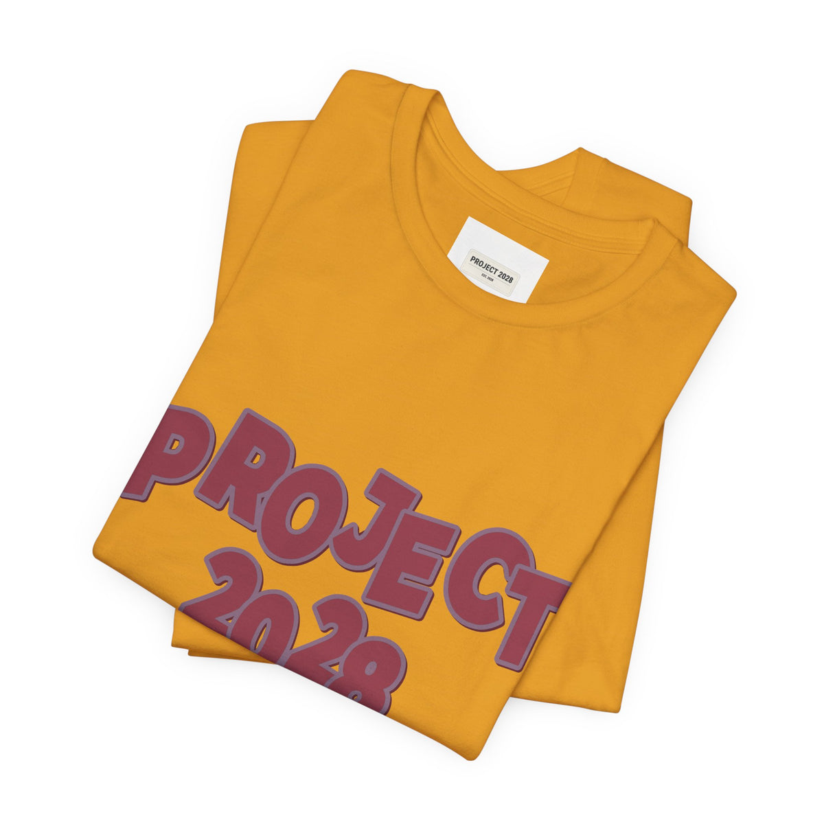 Project 2028 Tee — "Democracy Isn’t Automatic" Political Statement T-Shirt - Make a Statement Without Saying a Word!