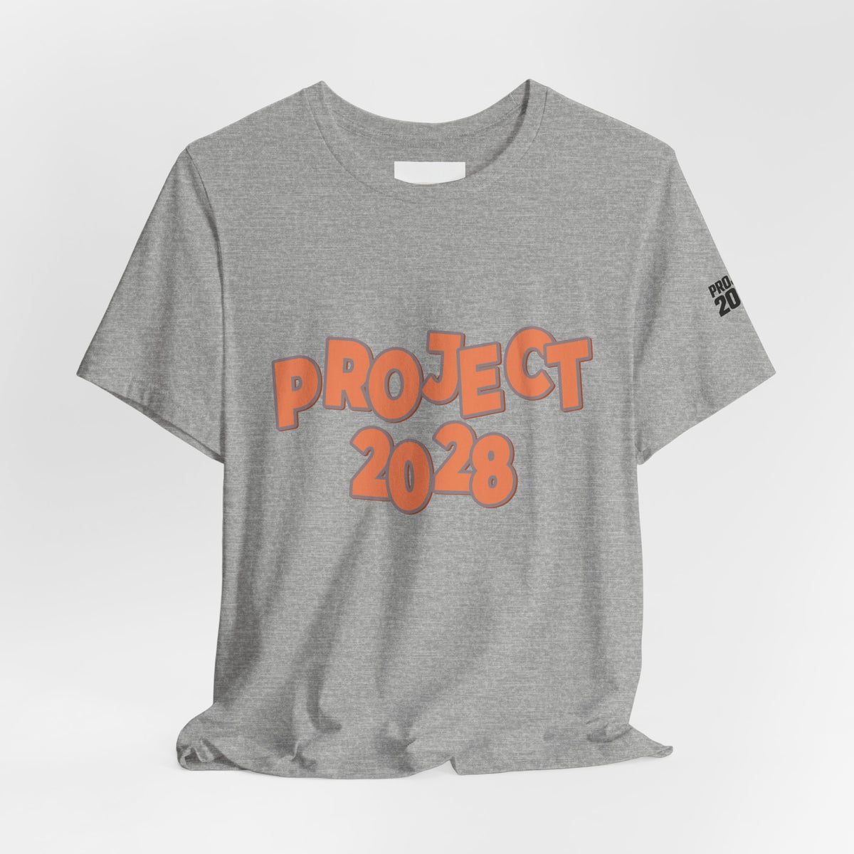 Project 2028 T‑Shirt — “Democracy Isn’t Automatic” Political Campaign Tee - Make a Statement Without Saying a Word!