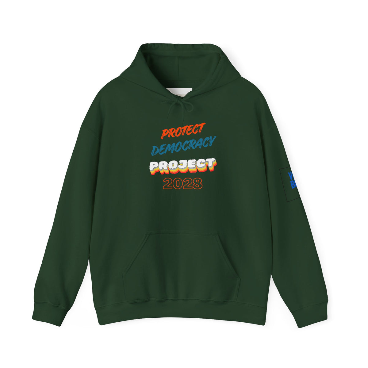 Protect Democracy Project 2028 Hoodie | Social Awareness