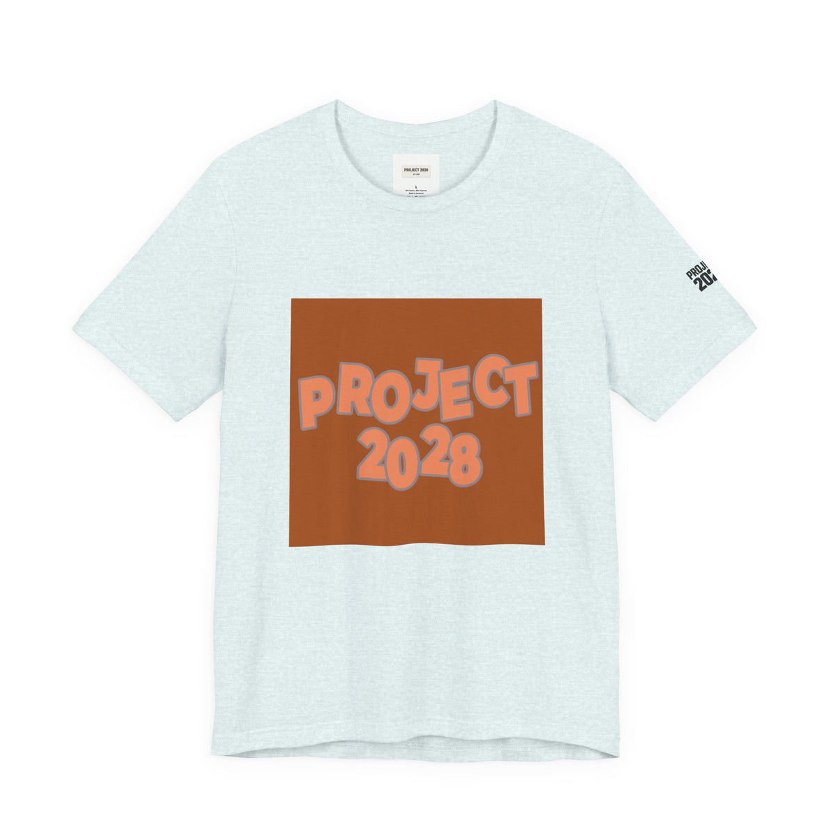Project 2028 Tee — "Democracy Isn't Automatic" Political Awareness T‑Shirt - Make a Statement Without Saying a Word!