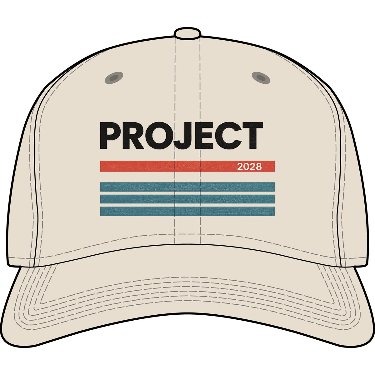 Project 2028 Retro Stripe Cap