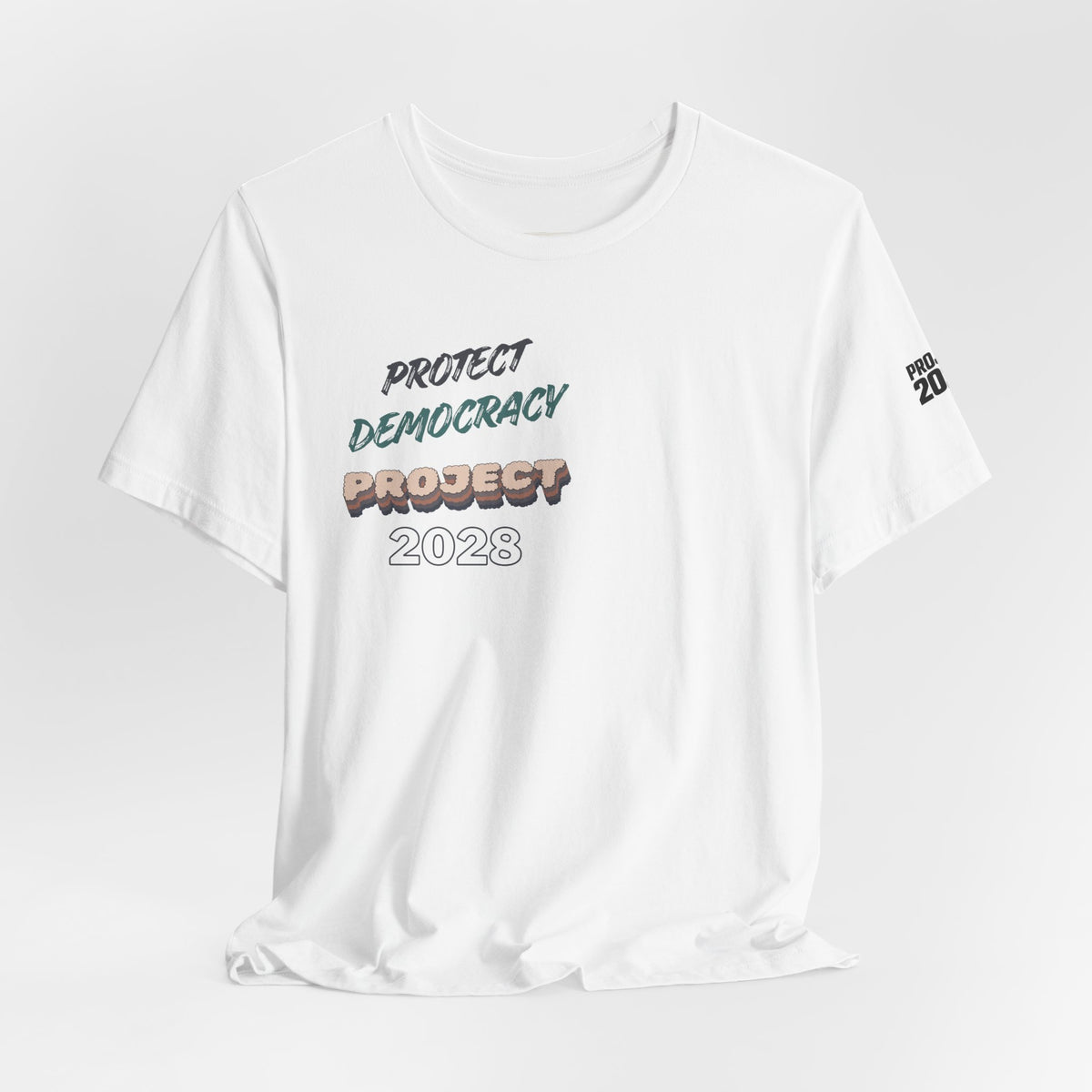 Protect Democracy "Project 2028" Tee - Make a Statement Without Saying a Word!
