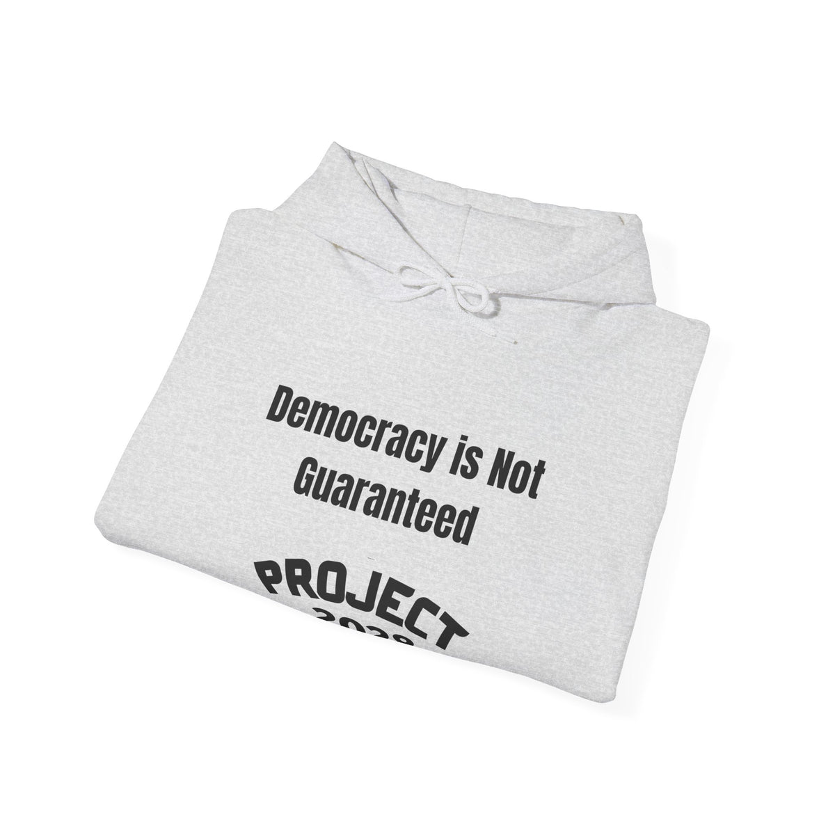 Democracy Isn't Automatic hoodie | Project 2028 slogan hoodie