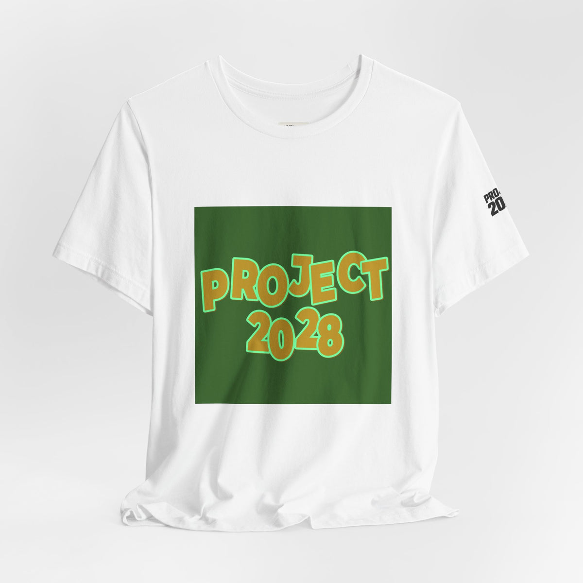 Project 2028 Tee — "Democracy Isn’t Automatic" Political Campaign T‑Shirt  - Make a Statement Without Saying a Word!