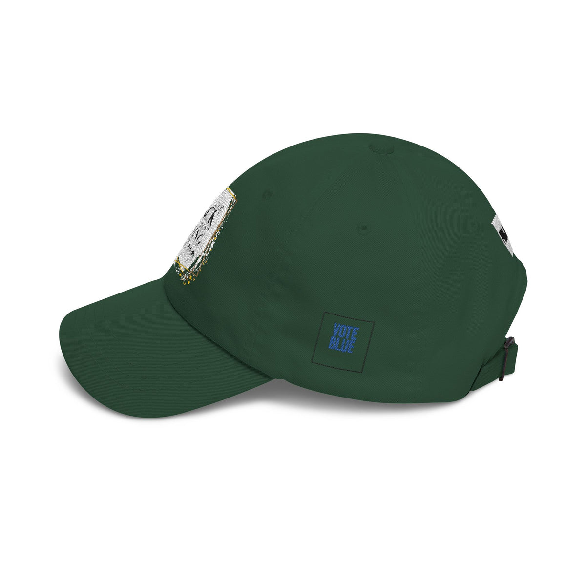 Dad Cap — 'Don't Look Back, You're Not Going That Way' Inspirational Embroidered Baseball Hat