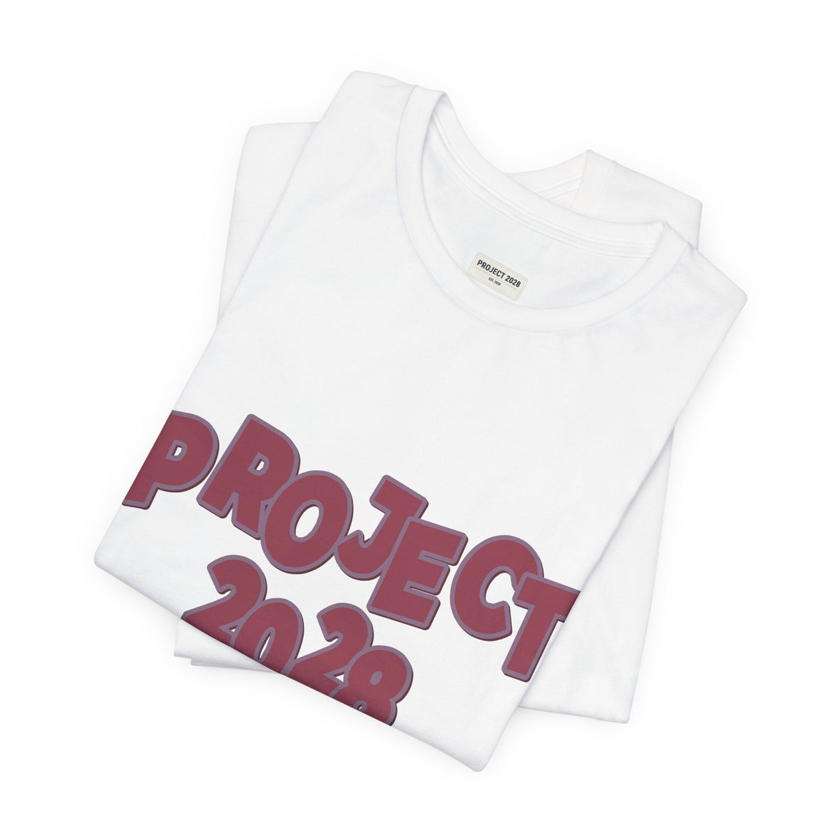 Project 2028 Tee — "Democracy Isn’t Automatic" Political Statement T-Shirt - Make a Statement Without Saying a Word!