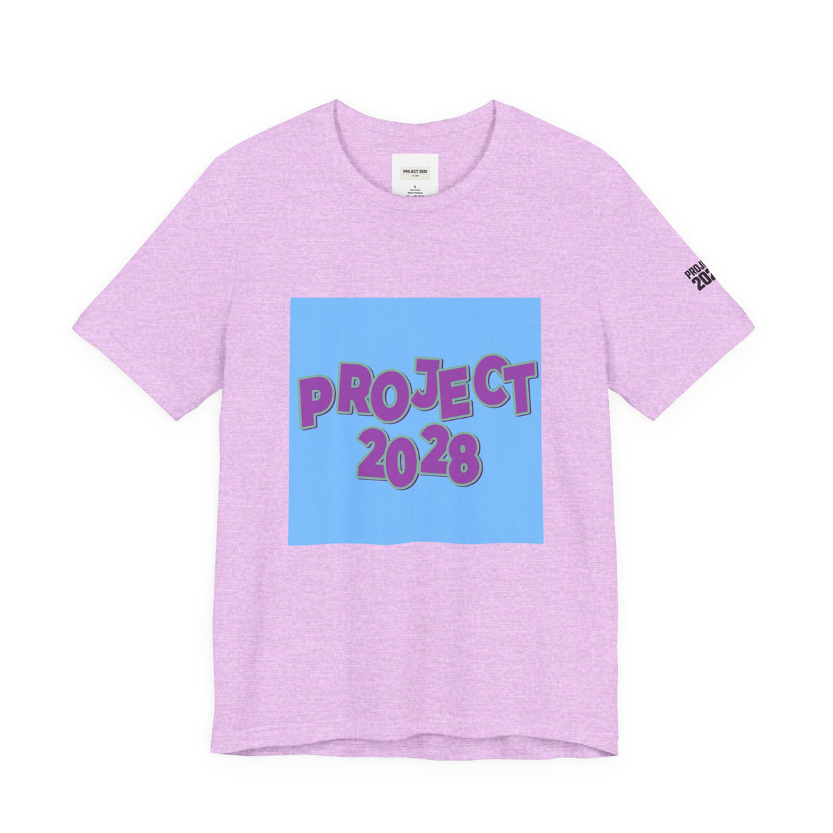 Project 2028 Tee — 'Democracy Isn’t Automatic' Political Campaign T‑Shirt - Make a Statement Without Saying a Word!