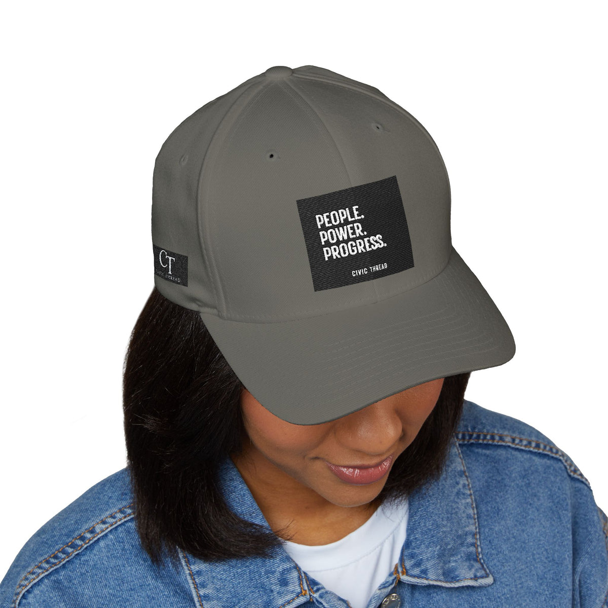 Embroidered Cap — "People. Power. Progress." (Project 2028)