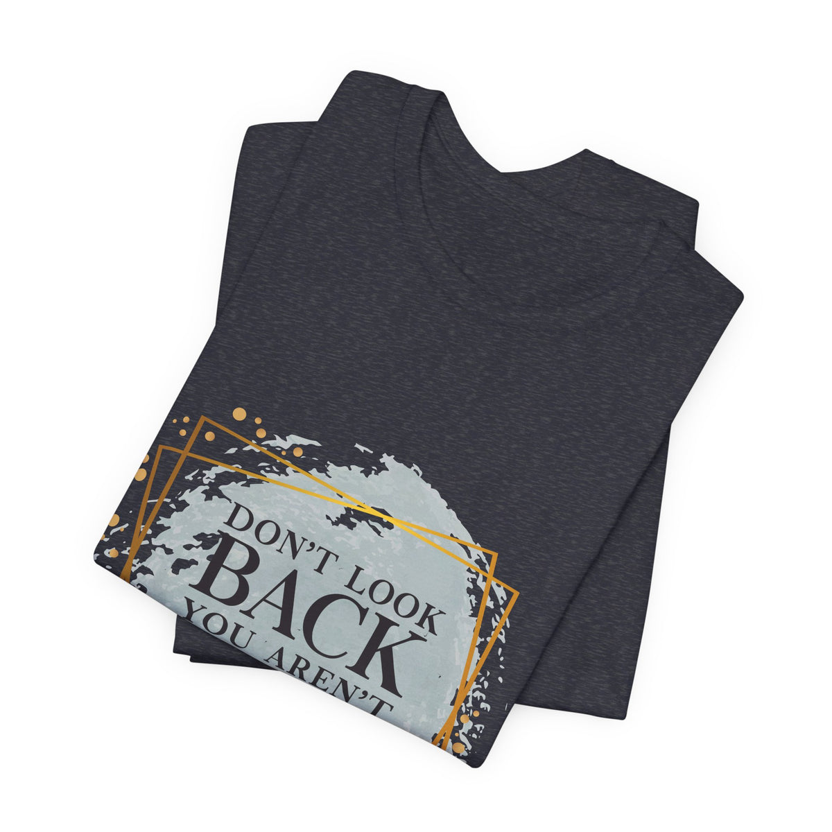 Don't Look Back Tee — 'Project 2028' Motivational Graphic T-Shirt - Make a Statement Without Saying a Word!
