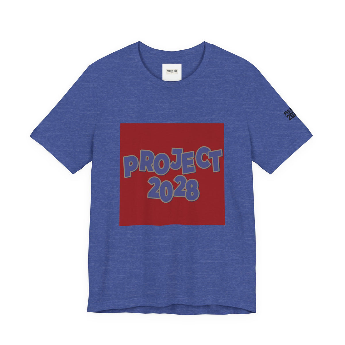 Project 2028 Tee — "Democracy Isn't Automatic" Political Campaign T‑Shirt - Make a Statement Without Saying a Word!