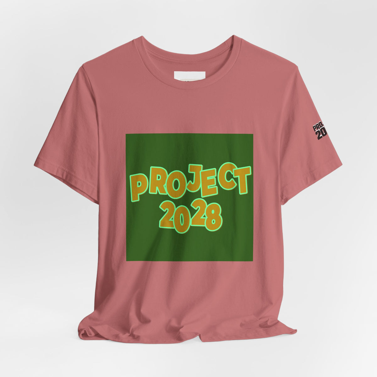 Project 2028 Tee — "Democracy Isn’t Automatic" Political Campaign T‑Shirt  - Make a Statement Without Saying a Word!