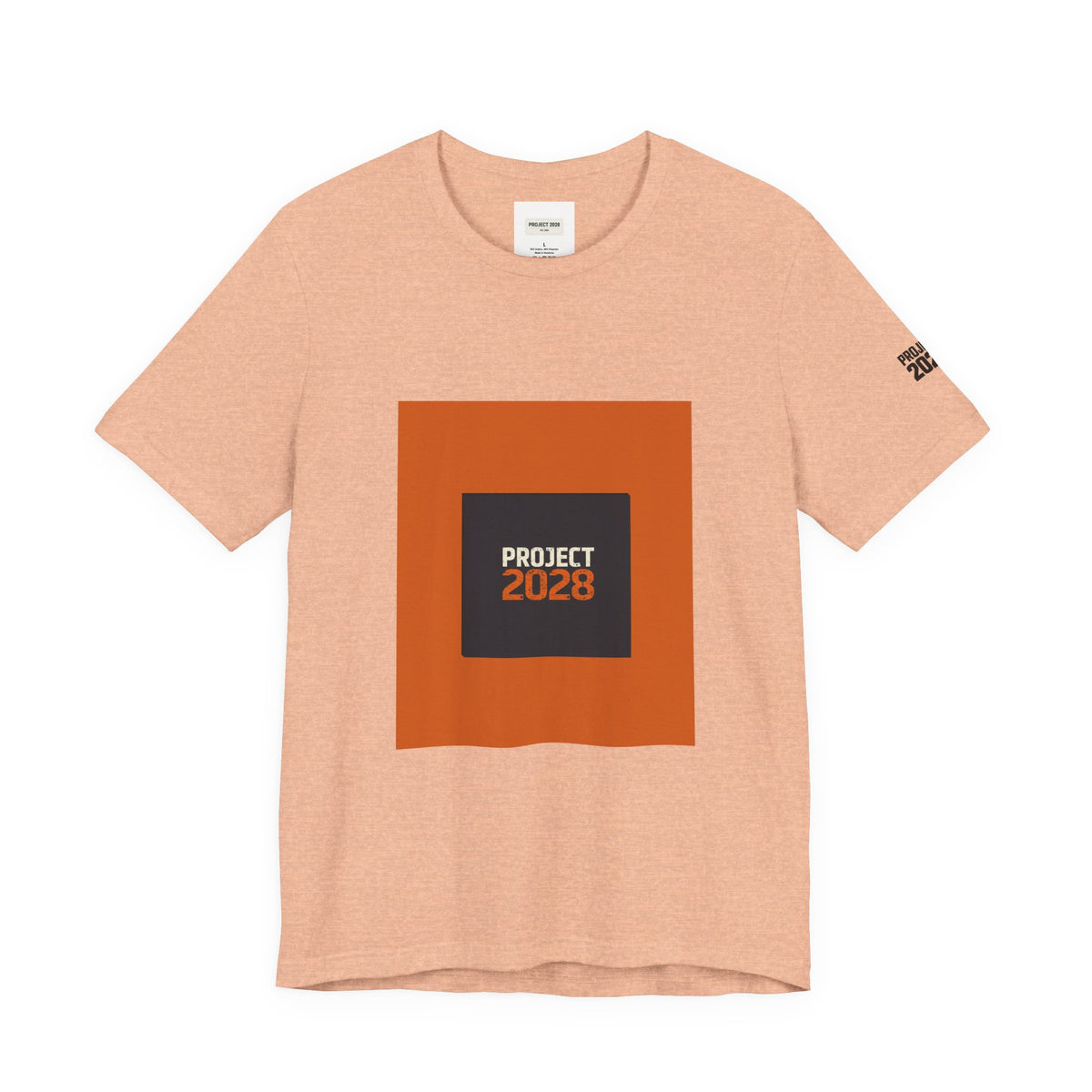 Project 2028 Tee — 'Democracy Isn't Automatic' Graphic T-Shirt - Make a Statement Without Saying a Word