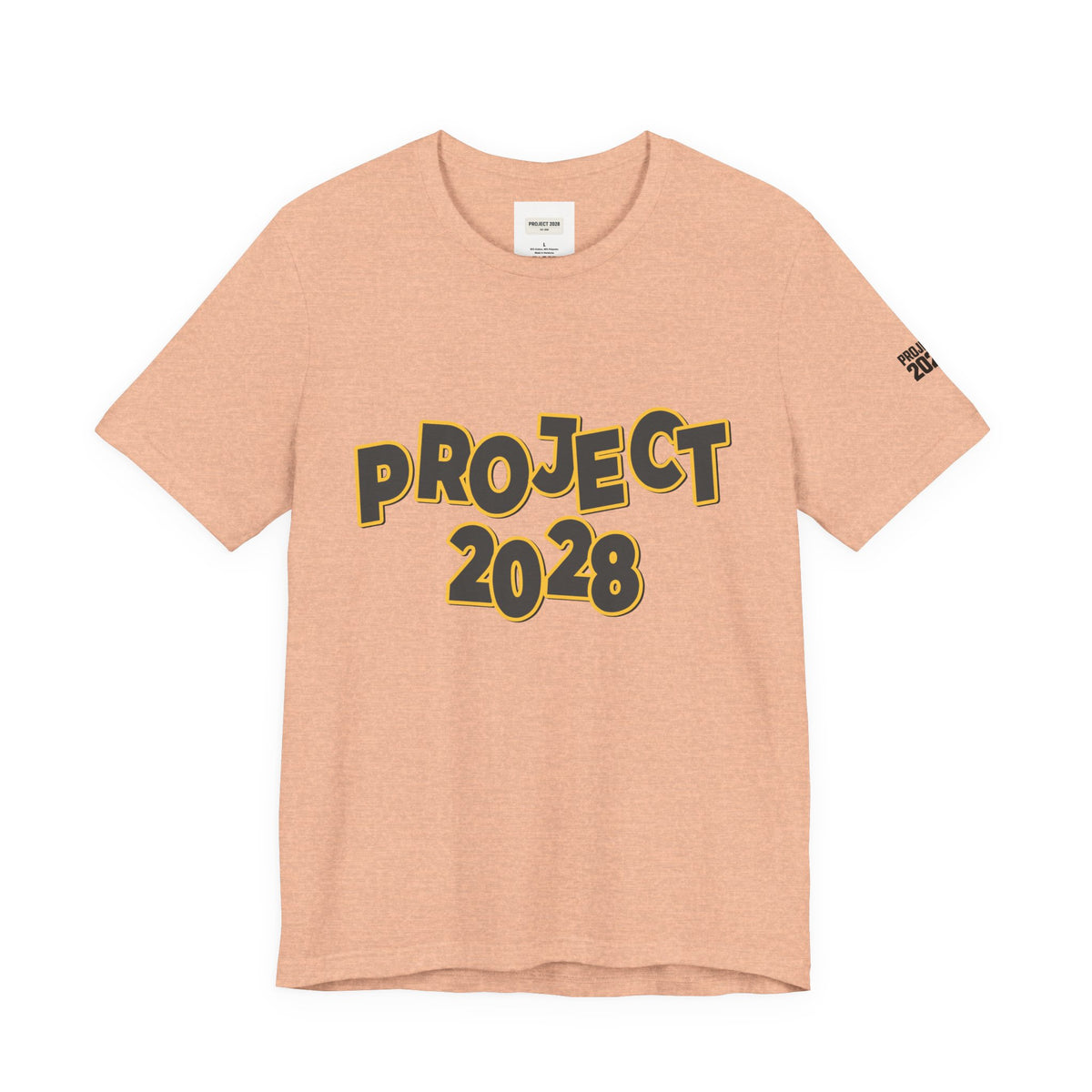 Project 2028 Graphic Tee — "Spirit Airlines Is Gone. Democracy Could Be Next. Vote Blue." Political Statement T-Shirt - Make a Statement Without Saying a Word!