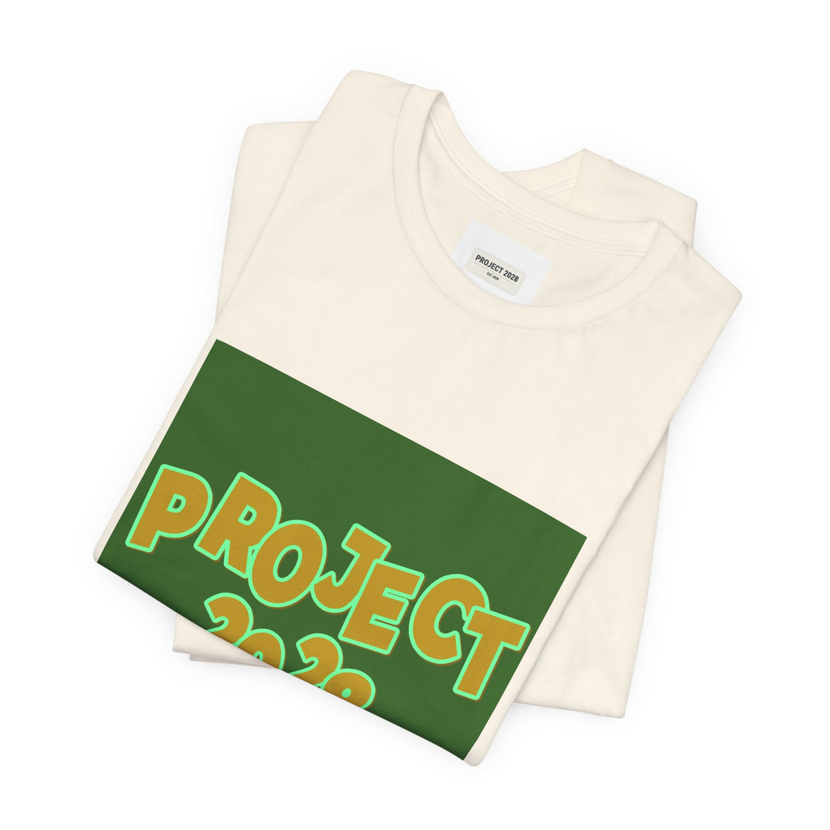Project 2028 Tee — "Democracy Isn’t Automatic" Political Campaign T‑Shirt  - Make a Statement Without Saying a Word!