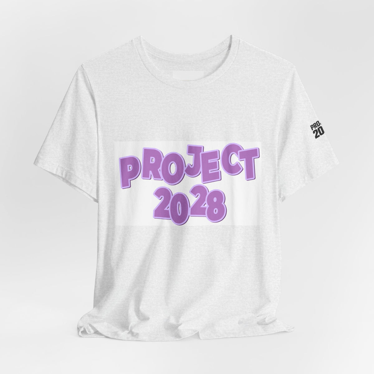 Project 2028 T-Shirt — “Democracy Isn’t Automatic” Political Activism Tee - Make a Statement Without Saying a Word!