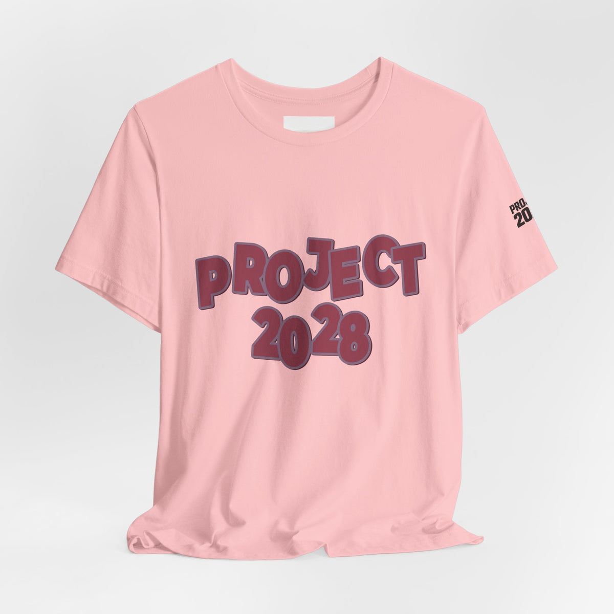 Project 2028 Tee — "Democracy Isn’t Automatic" Political Statement T-Shirt - Make a Statement Without Saying a Word!