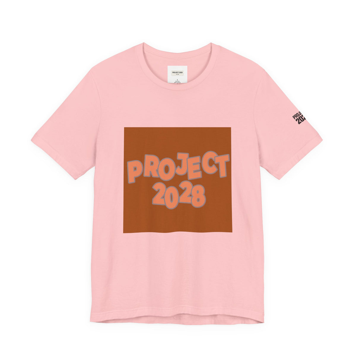 Project 2028 Tee — "Democracy Isn't Automatic" Political Awareness T‑Shirt - Make a Statement Without Saying a Word!