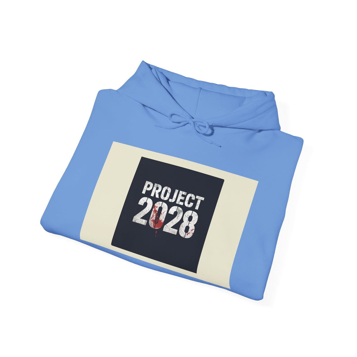 Product 2028 Graphic Hoodie | Democracy Isn't Automatic back print