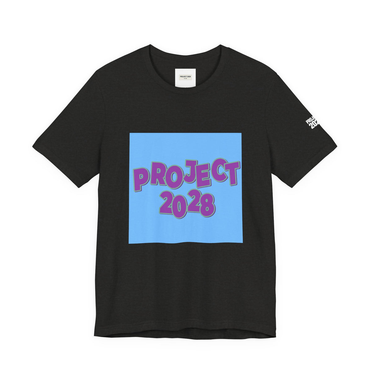 Project 2028 Tee — 'Democracy Isn’t Automatic' Political Campaign T‑Shirt - Make a Statement Without Saying a Word!