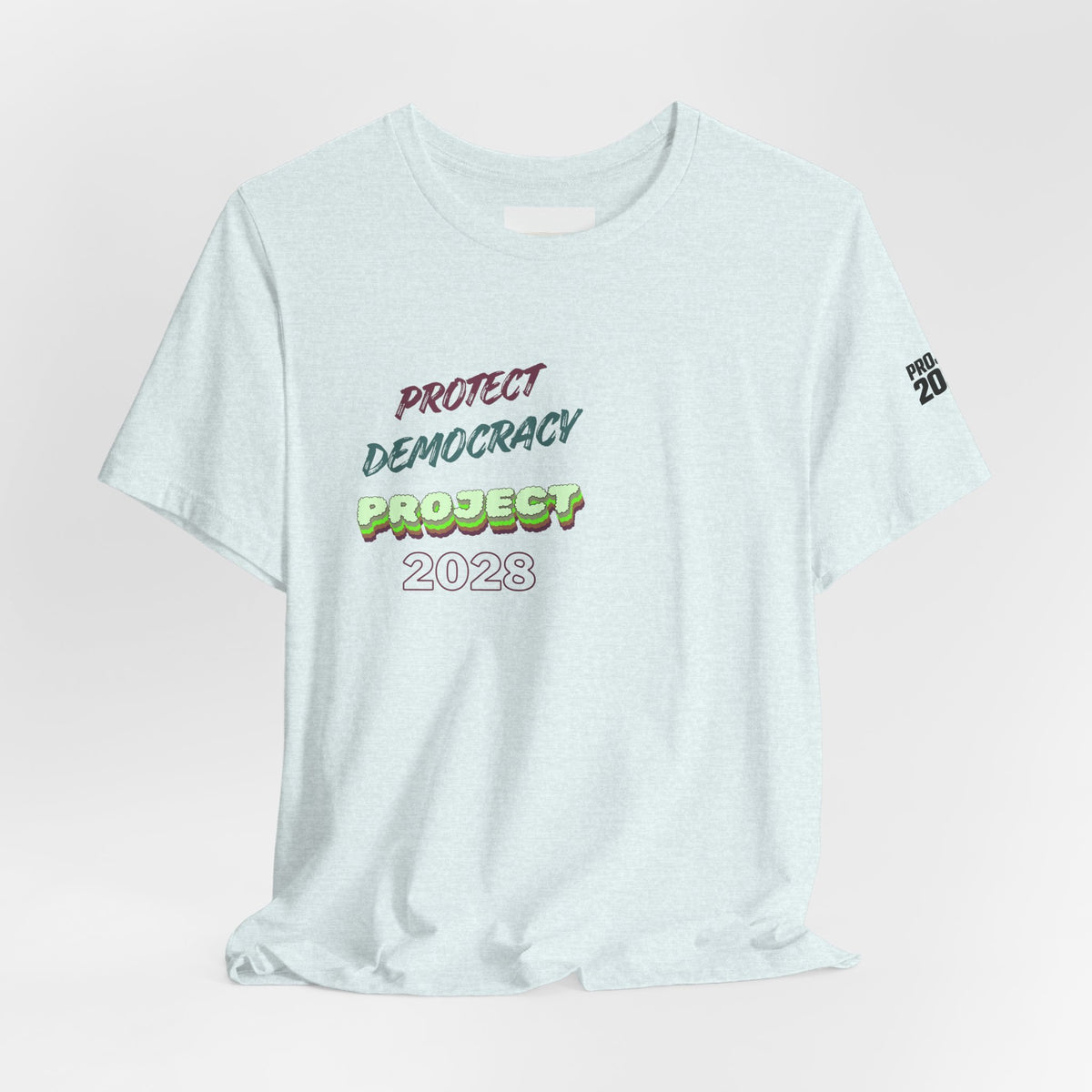 Protect Democracy Project 2023 Tee — "Democracy Isn't Automatic" Graphic T‑Shirt - Make a Statement Without Saying a Word!