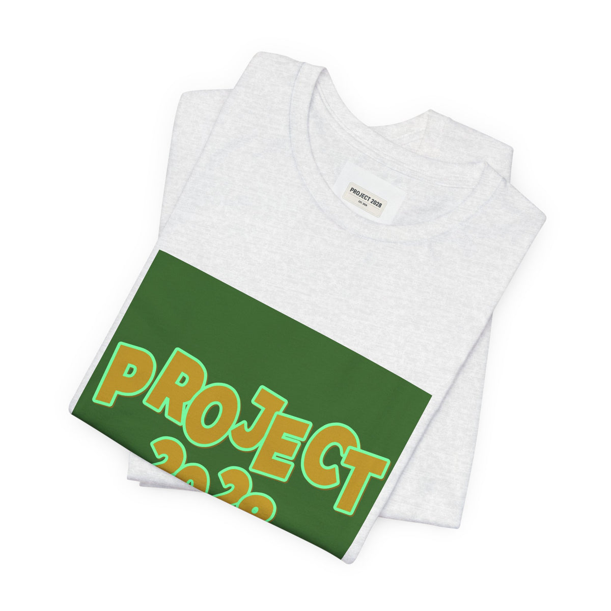 Project 2028 Tee — "Democracy Isn’t Automatic" Political Campaign T‑Shirt  - Make a Statement Without Saying a Word!