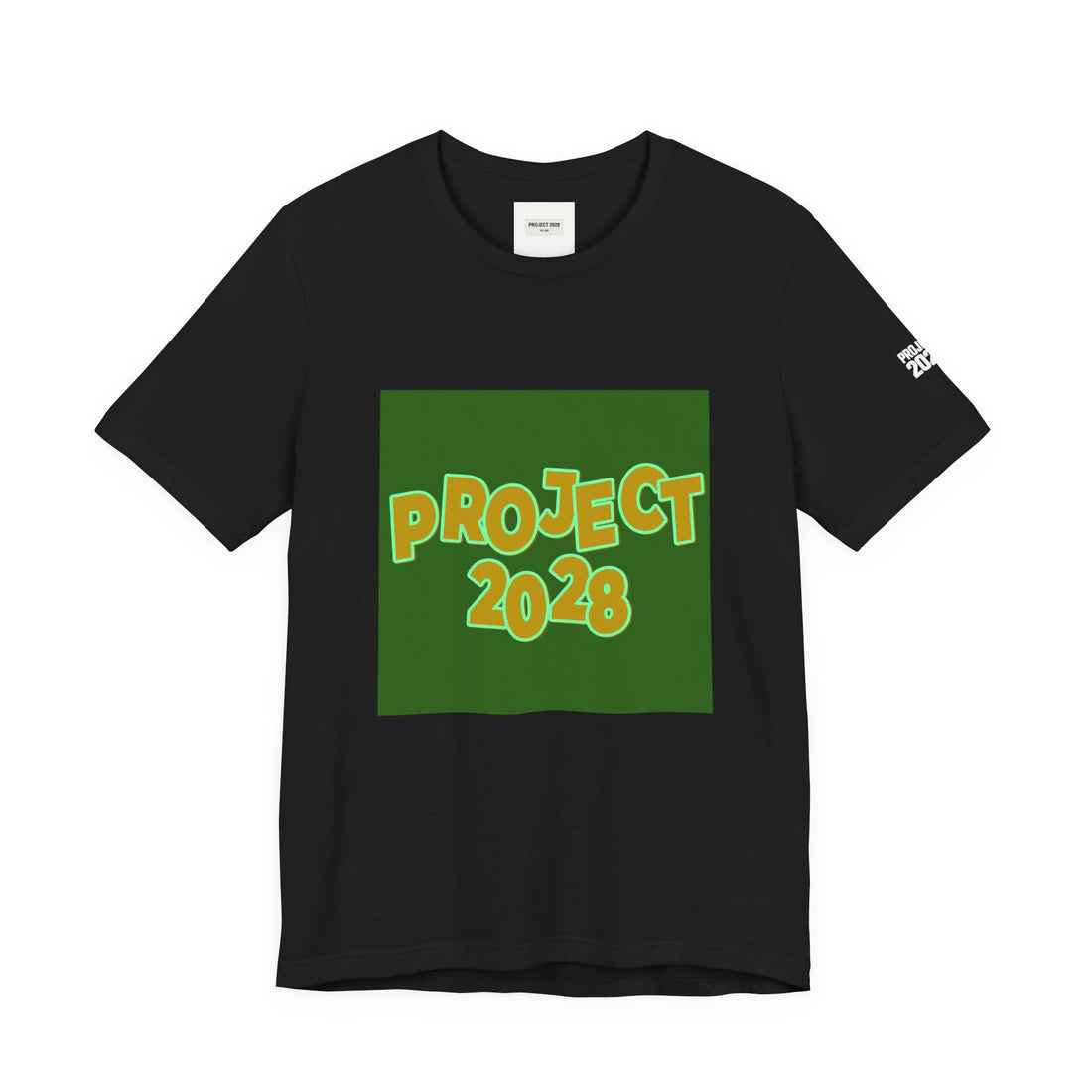 Project 2028 Tee — "Democracy Isn’t Automatic" Political Campaign T‑Shirt - Make a Statement Without Saying a Word!