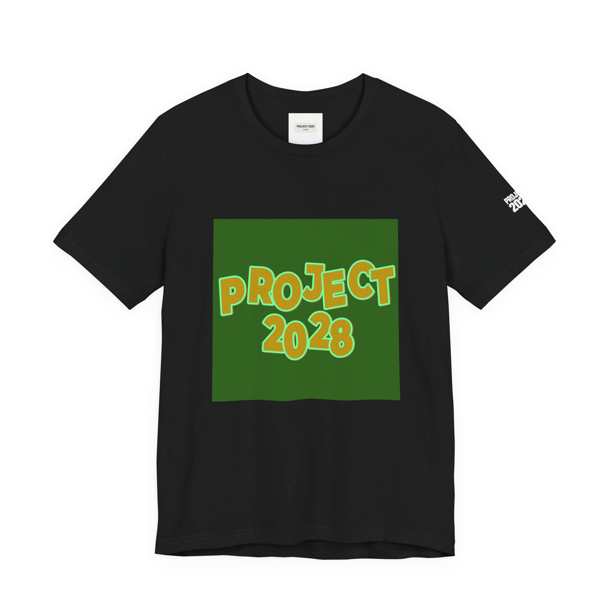 Project 2028 Tee — "Democracy Isn’t Automatic" Political Campaign T‑Shirt - Make a Statement Without Saying a Word!