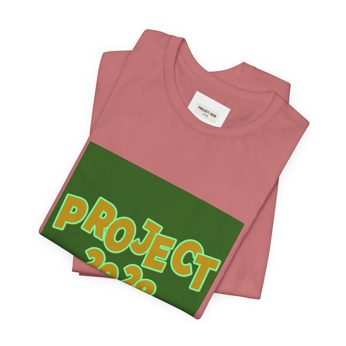 Project 2028 Tee — "Democracy Isn’t Automatic" Political Campaign T‑Shirt  - Make a Statement Without Saying a Word!