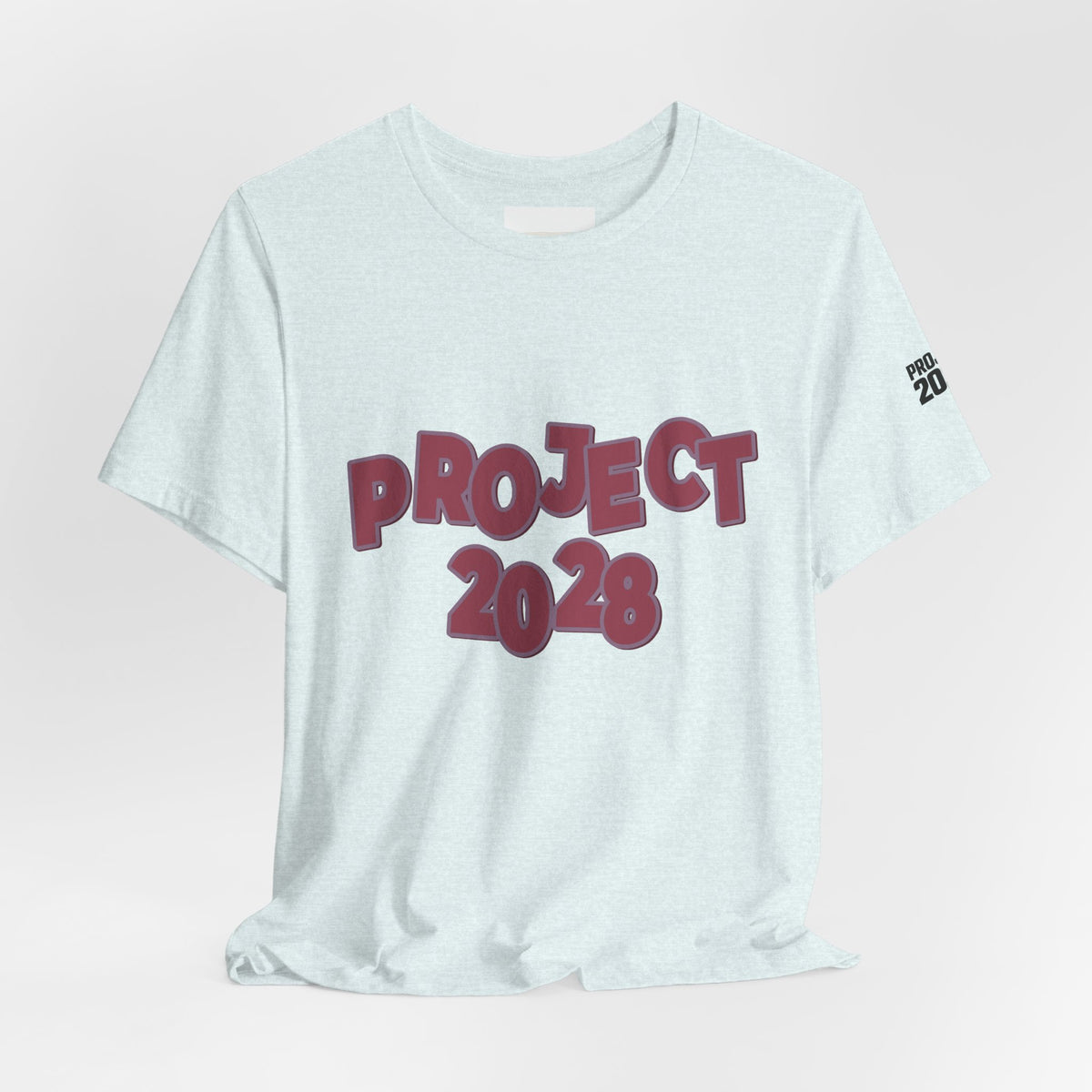 Project 2028 Tee — "Democracy Isn’t Automatic" Political Statement T-Shirt - Make a Statement Without Saying a Word!