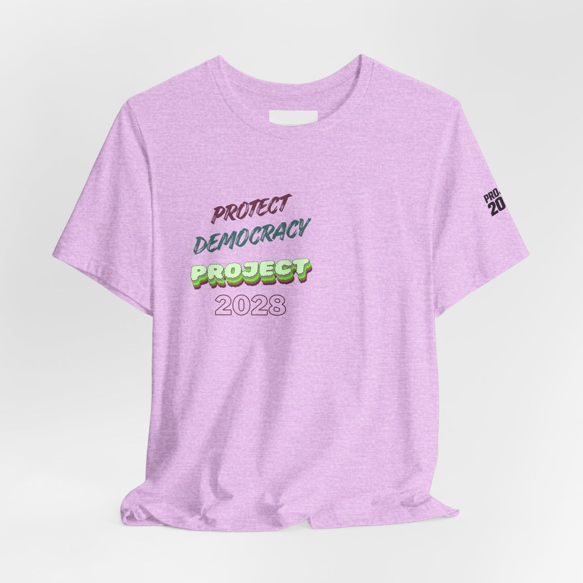 Protect Democracy Project 2023 Tee — "Democracy Isn't Automatic" Graphic T‑Shirt - Make a Statement Without Saying a Word!
