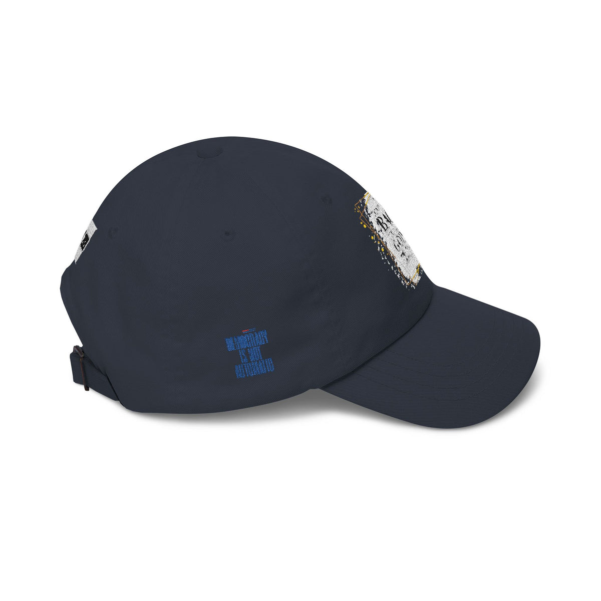 Dad Cap — 'Don't Look Back, You're Not Going That Way' Inspirational Embroidered Baseball Hat