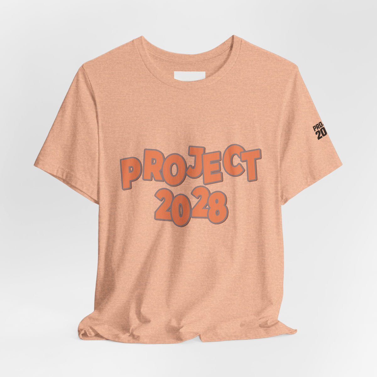 Project 2028 T‑Shirt — “Democracy Isn’t Automatic” Political Campaign Tee - Make a Statement Without Saying a Word!