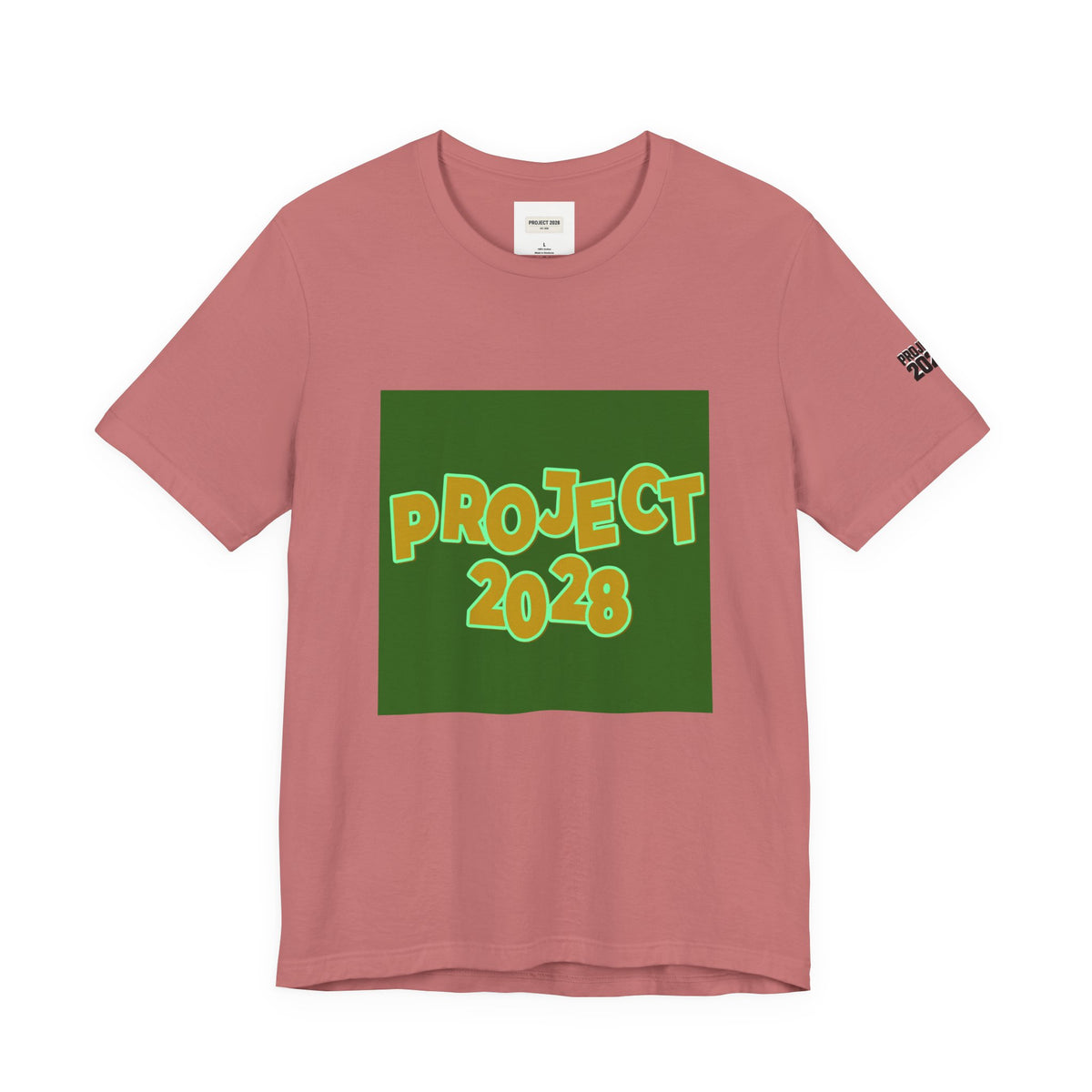 Project 2028 Tee — "Democracy Isn’t Automatic" Political Campaign T‑Shirt  - Make a Statement Without Saying a Word!