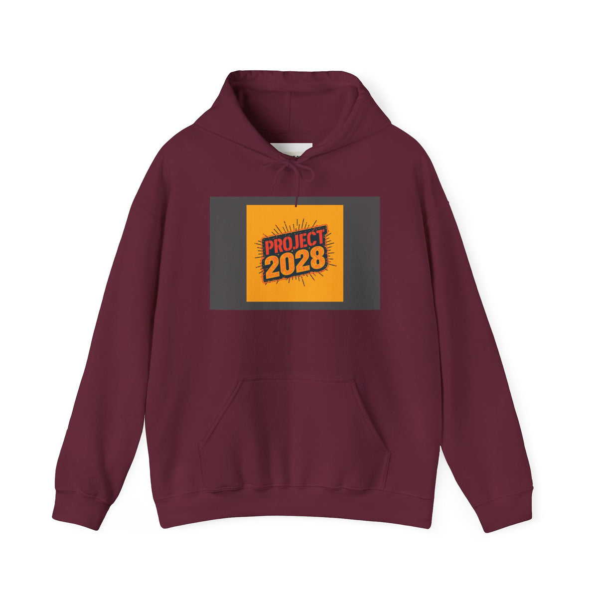Democracy Is Not Automatic Hoodie | Project 2028, Bold Text