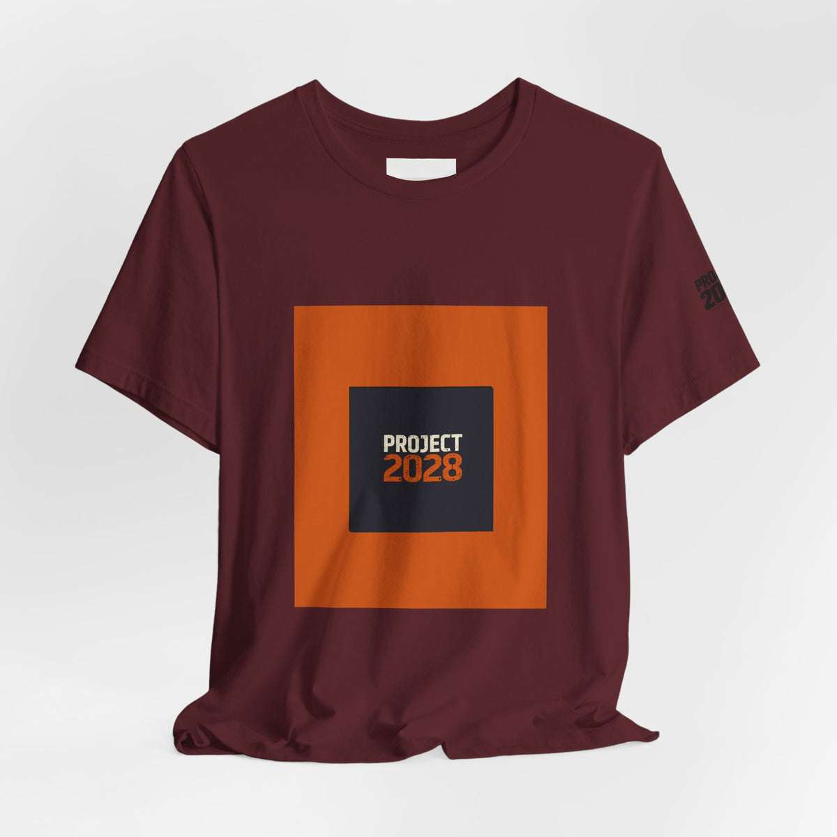 Project 2028 Tee — 'Democracy Isn't Automatic' Graphic T-Shirt - Make a Statement Without Saying a Word