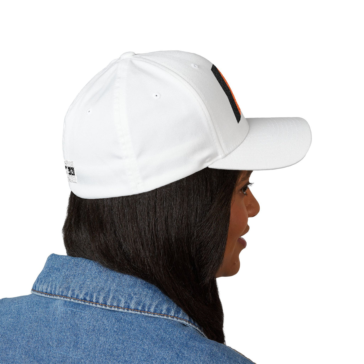 Embroidered 'Project 2028' Structured Cap — Retro Orange & Black Patch