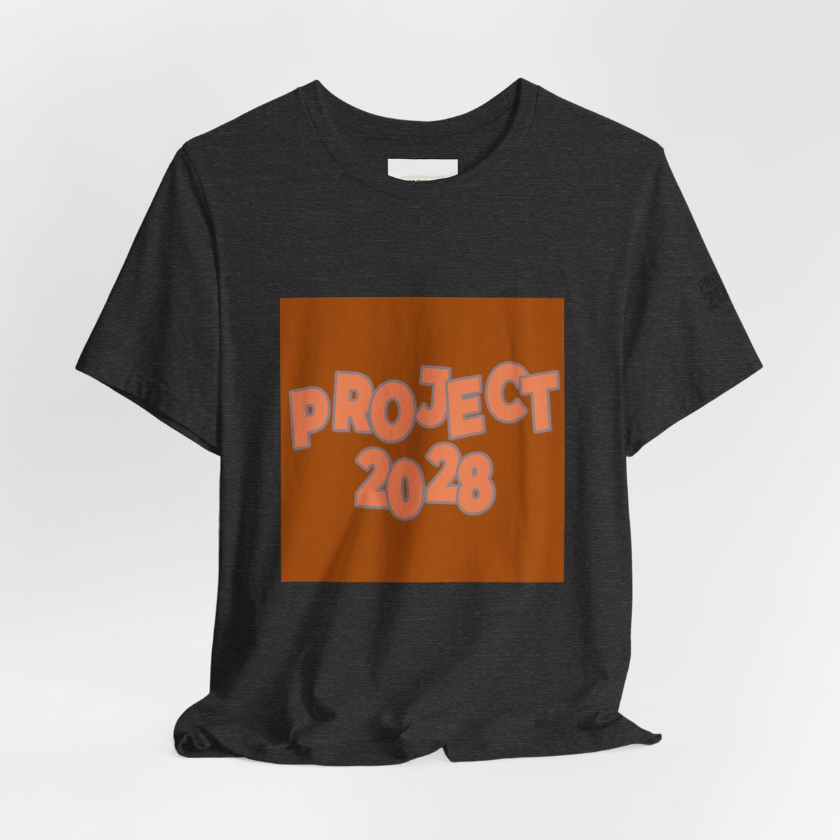 Project 2028 Tee — "Democracy Isn't Automatic" Political Awareness T‑Shirt - Make a Statement Without Saying a Word!