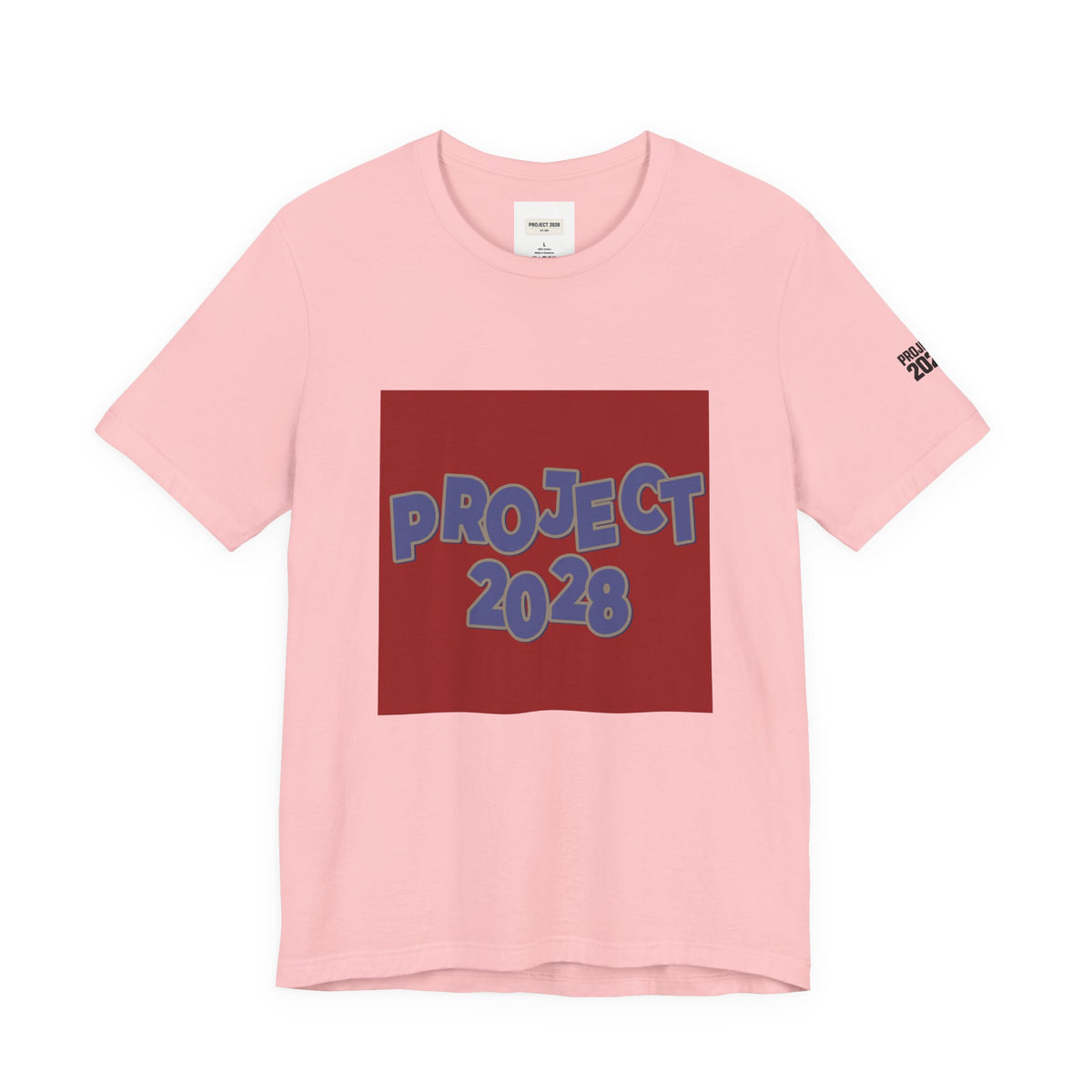Project 2028 Tee — "Democracy Isn't Automatic" Political Campaign T‑Shirt - Make a Statement Without Saying a Word!