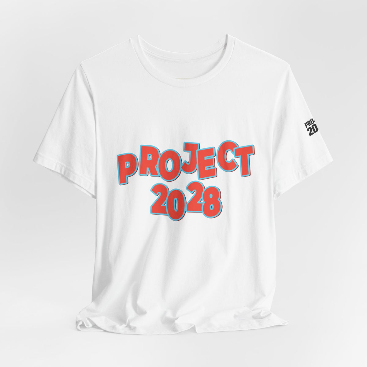 Project 2028 Tee — Protect Democracy Graphic T-Shirt - Make a Statement Without Saying a Word!