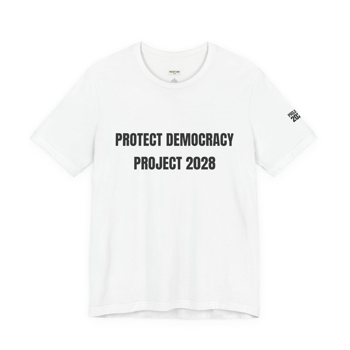 Protect Democracy Tee — "Protect Democracy Project 2028" Political Activism T‑Shirt - Make a Statement Without Saying a Word!