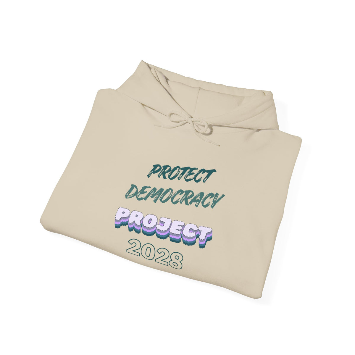 Project 2028 Hoodie | Protect Democracy, Project 2028 design