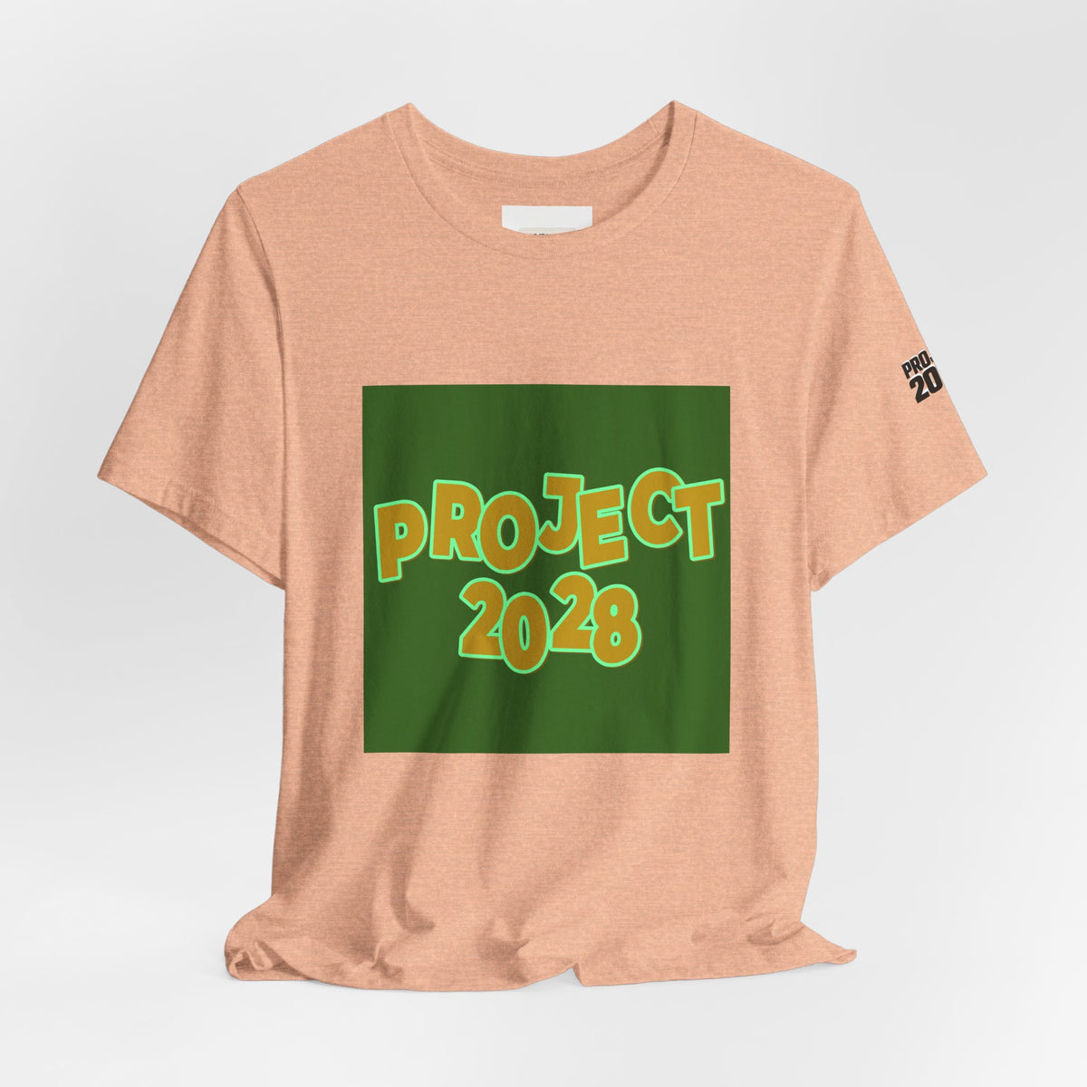 Project 2028 Tee — "Democracy Isn’t Automatic" Political Campaign T‑Shirt  - Make a Statement Without Saying a Word!