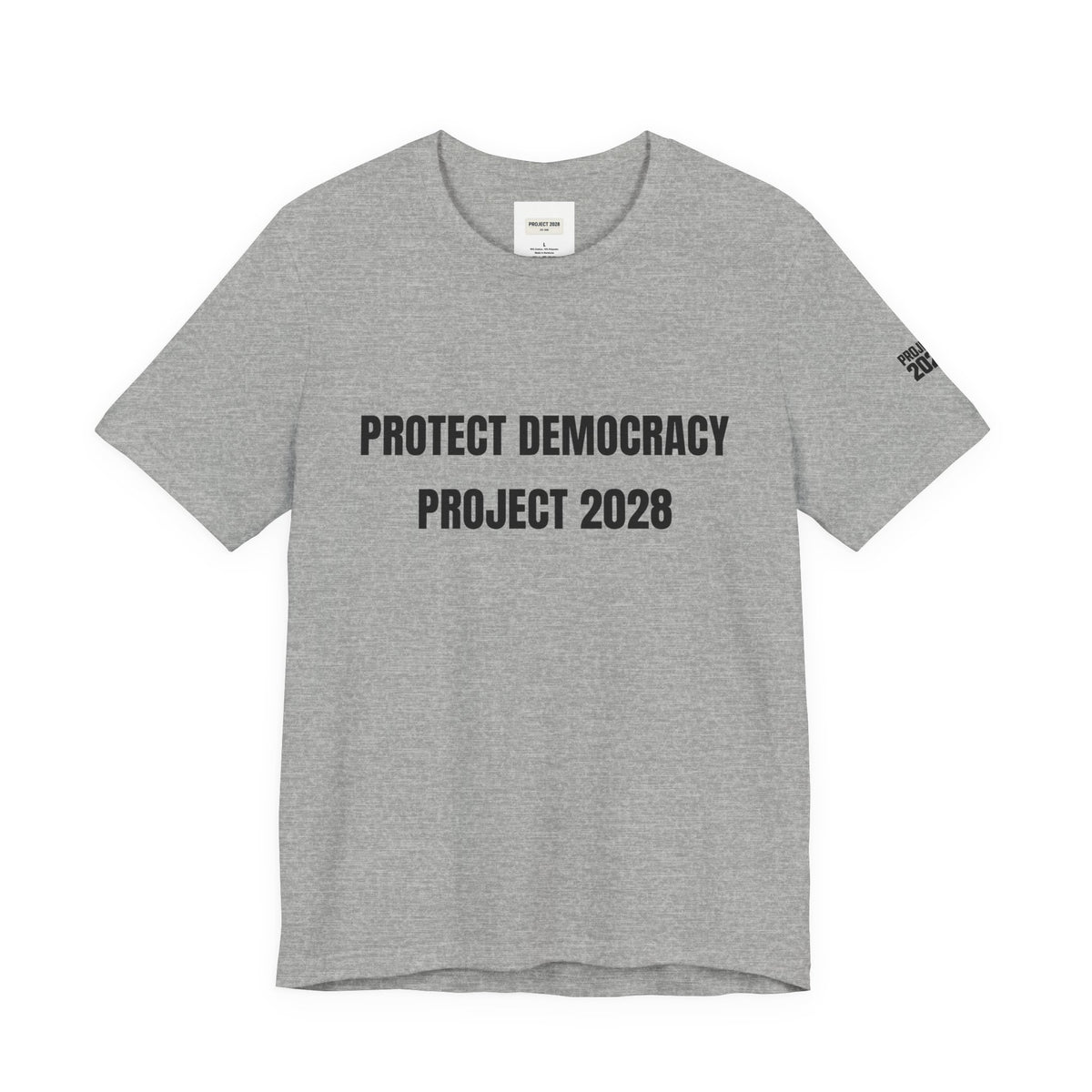 Protect Democracy Tee — "Protect Democracy Project 2028" Political Activism T‑Shirt - Make a Statement Without Saying a Word!