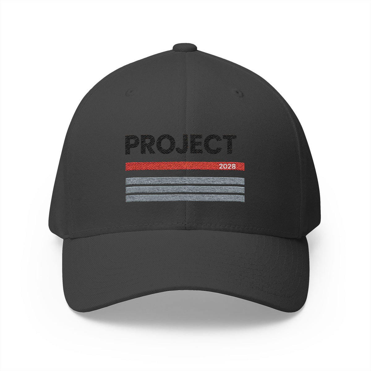 Civic Thread Embroidered Structured Cap — Minimal Everyday Baseball Hat - Make a Statement Without Saying a Word!