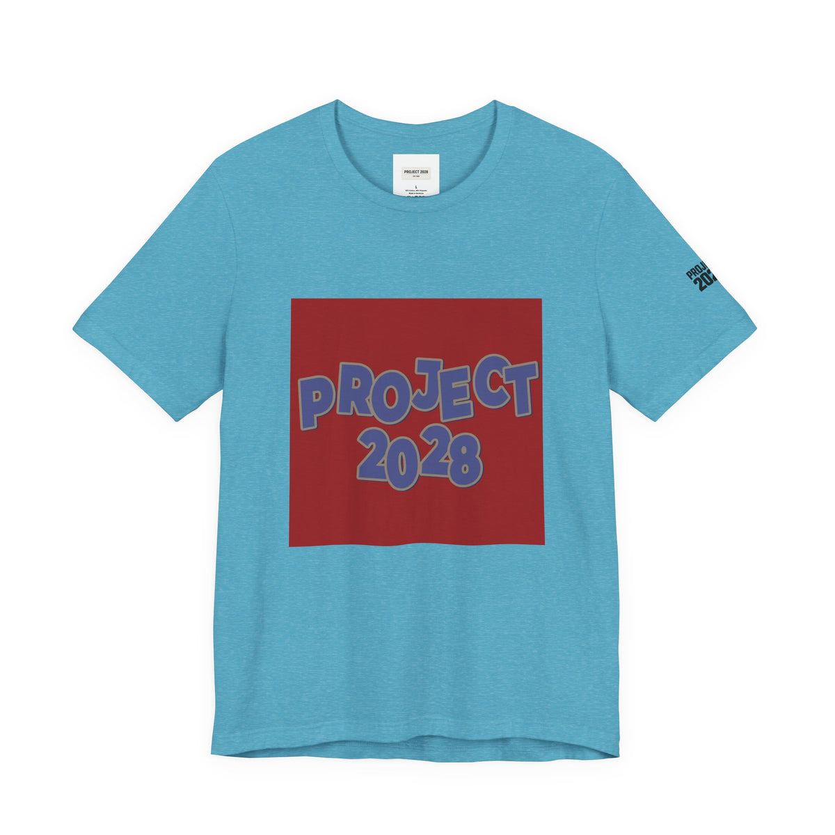 Project 2028 Tee — "Democracy Isn't Automatic" Political Campaign T‑Shirt - Make a Statement Without Saying a Word!
