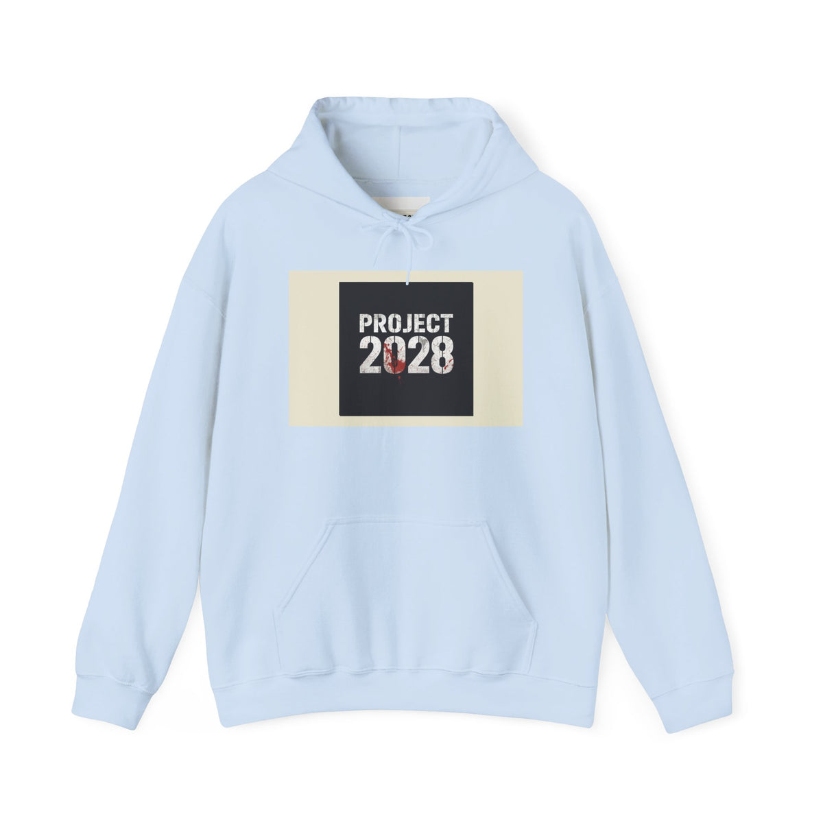 Product 2028 Graphic Hoodie | Democracy Isn't Automatic back print