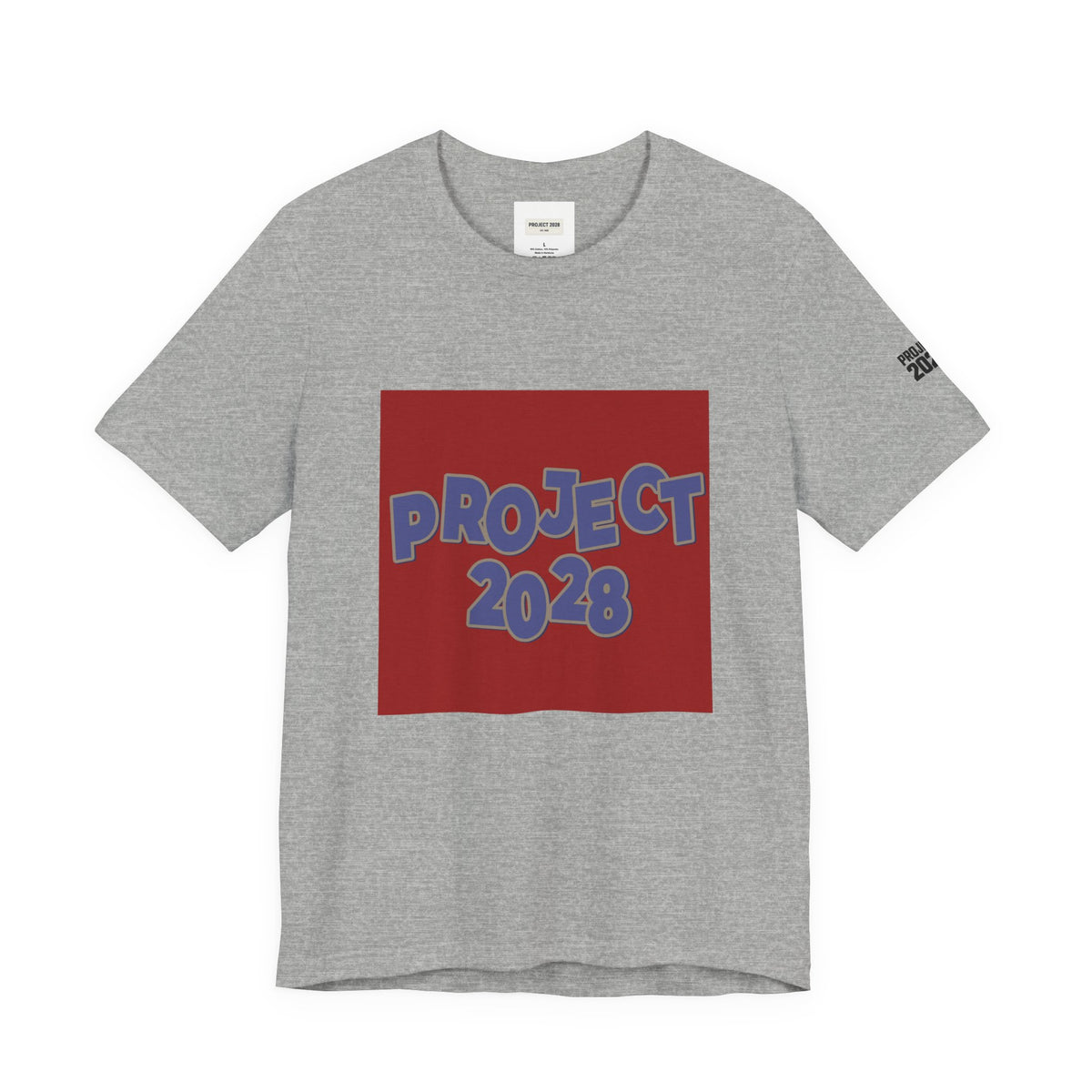 Project 2028 Tee — "Democracy Isn't Automatic" Political Campaign T‑Shirt - Make a Statement Without Saying a Word!