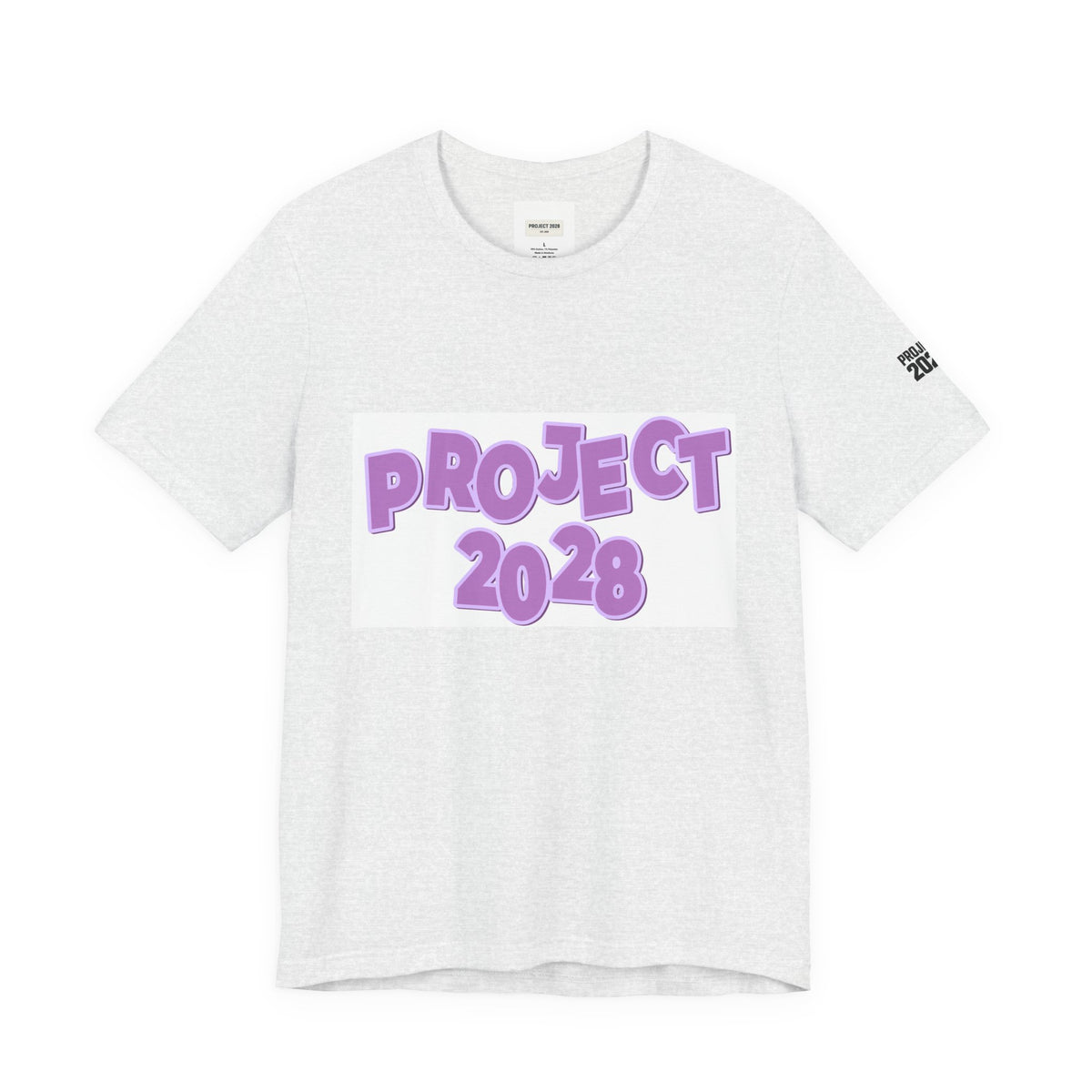 Project 2028 T-Shirt — “Democracy Isn’t Automatic” Political Activism Tee - Make a Statement Without Saying a Word!